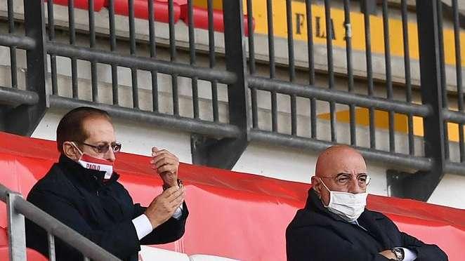 Milan-Juventus, anche Galliani in tribuna 
