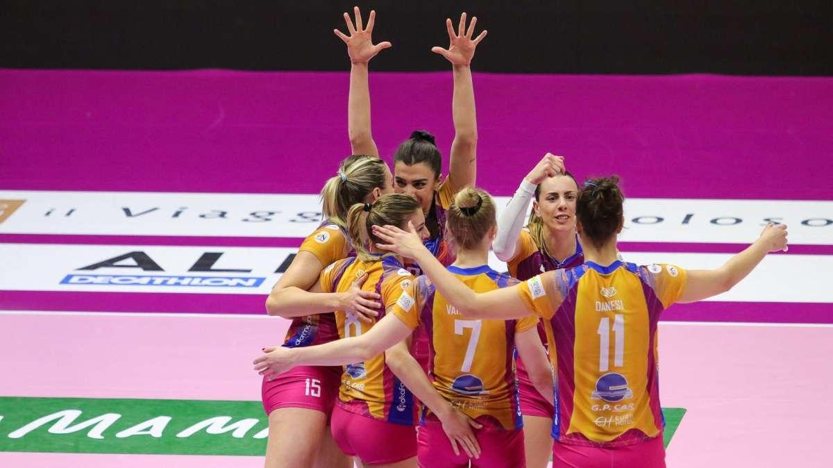 Una bella Vero Volley Monza si impone su Chieri 3-0 in Gara 1 dei Quarti di Finale dei Play-Off