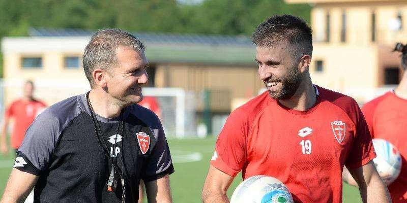 Monzello, squadra a lavoro per affrontare il Frosinone. Domani doppia seduta