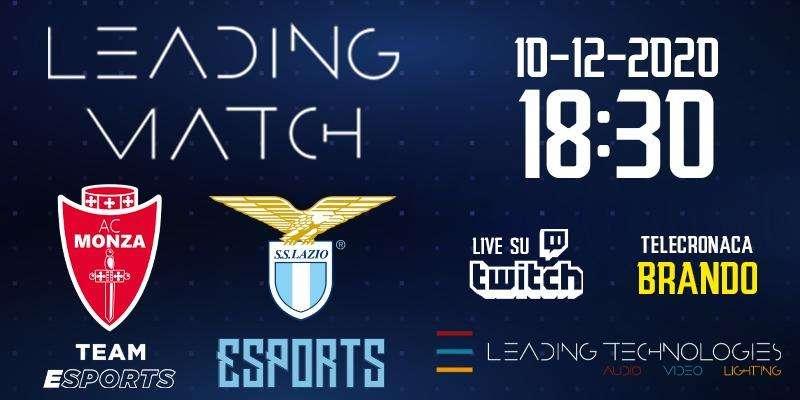 Leading match: domenica secondo appuntamento contro la Lazio