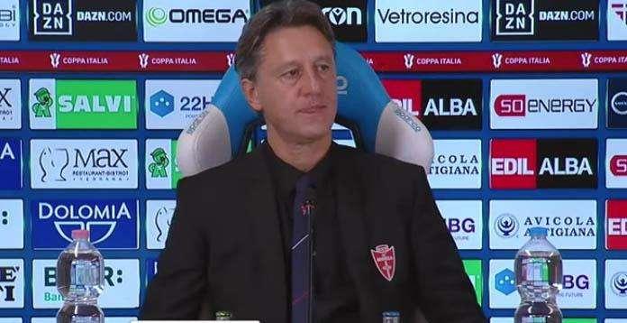 Lazzarini in conferenza: "Ho visto una partita equilibrata, la differenza l'ha fatta l'esperienza della Spal"