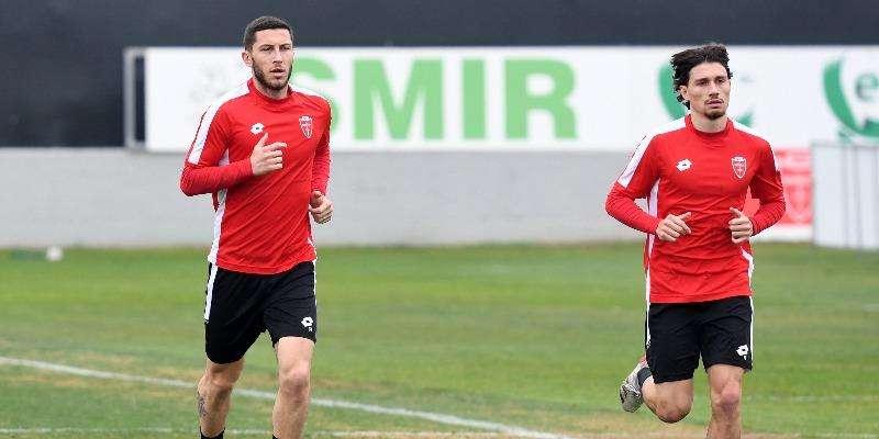 Allenamento mattutino per il Monza 
