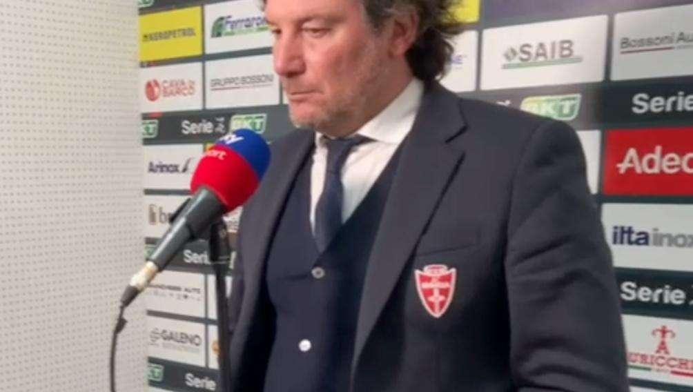 Stroppa: "Questa sconfitta non cambia le nostre ambizioni"