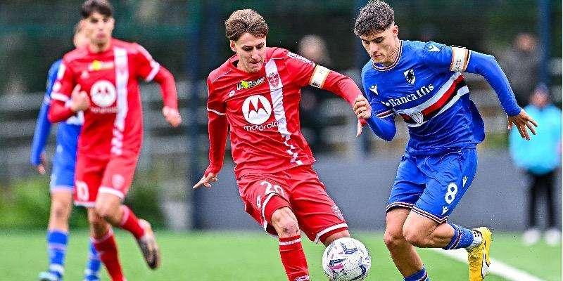 Primavera: pareggio stretto dei biancorossi contro la Sampdoria 
