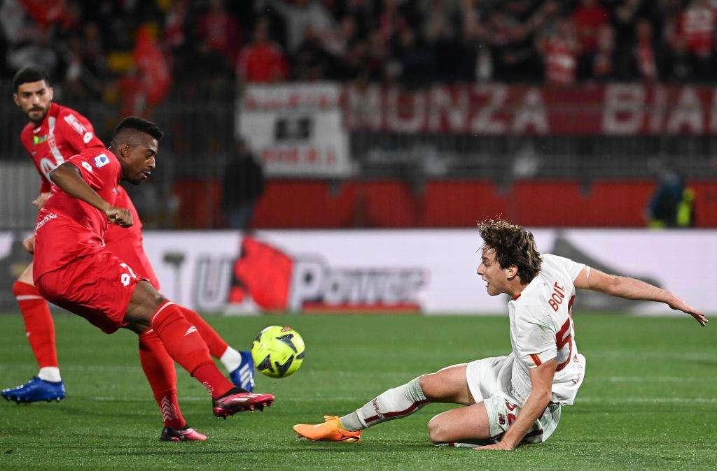 Monza-Roma 1-1, gli highlights del match: errore di Di Gregorio, rimedia Caldirola