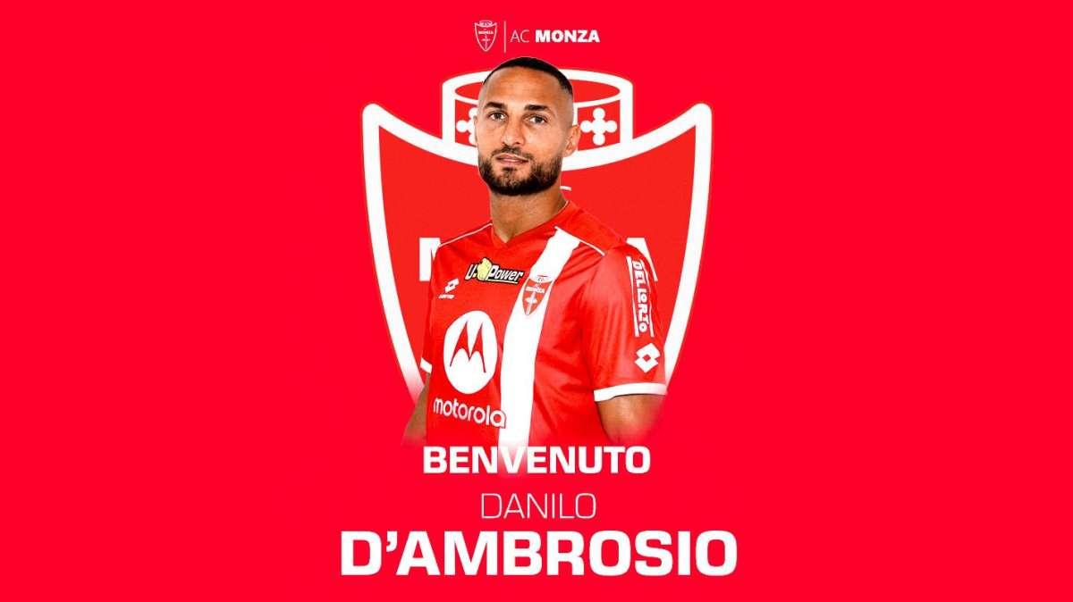 UFFICIALE: Danilo D’Ambrosio nuovo giocatore del Monza 