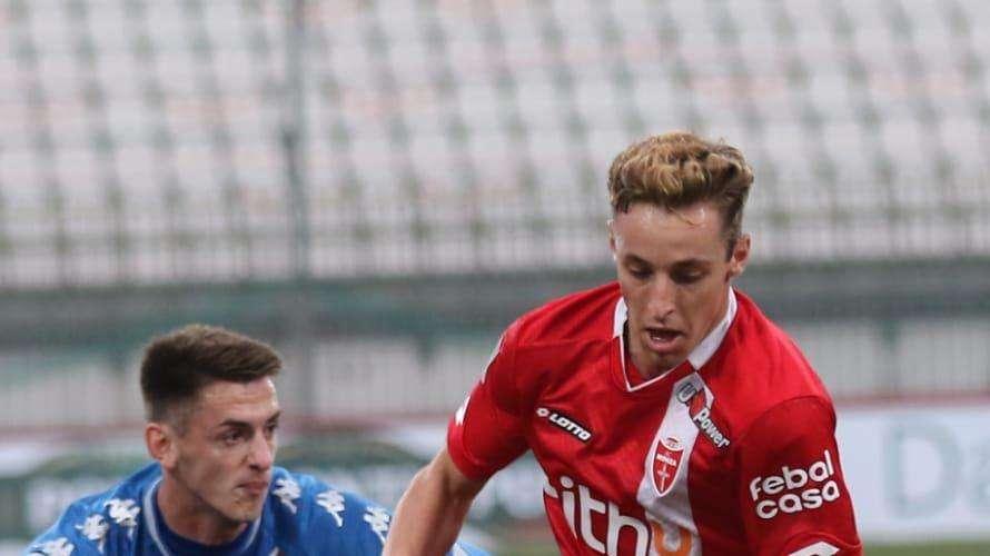 Frattesi saluta Brocchi: "Grazie di tutto mister, sono cresciuto anche grazie a voi"