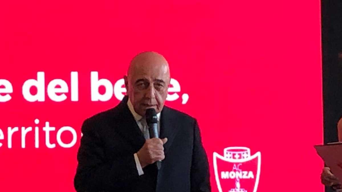 Galliani: "Devo tutto al Monza. Voglio costruire una squadra che possa restare per anni in A"