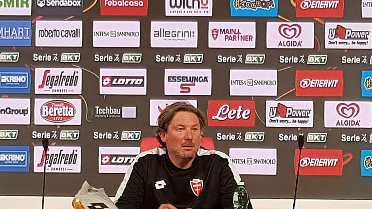 Stroppa: "La società mi è vicina, la sosta è servita. Mazzitelli e Barberis..."