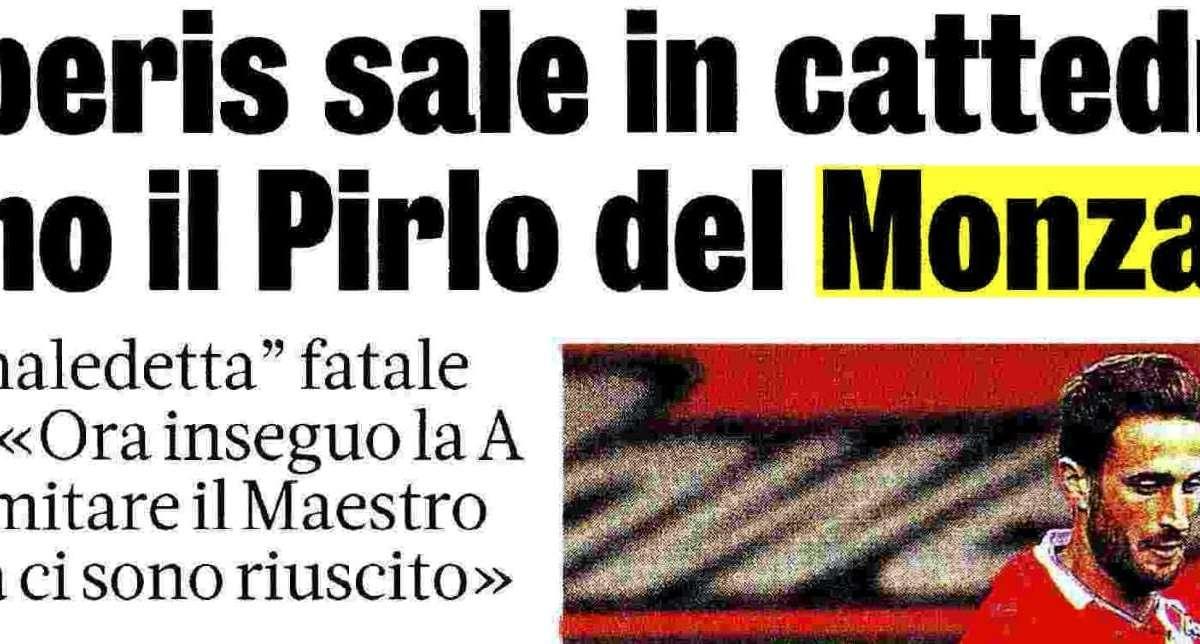 GdS: "Barberis sale in cattedra"
