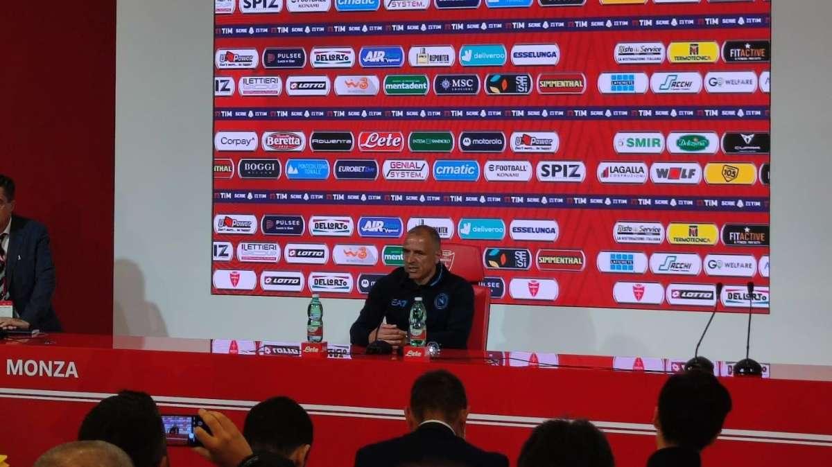 Mister Calzona post Monza - Napoli: "Il Napoli ha fatto il Napoli e..."
