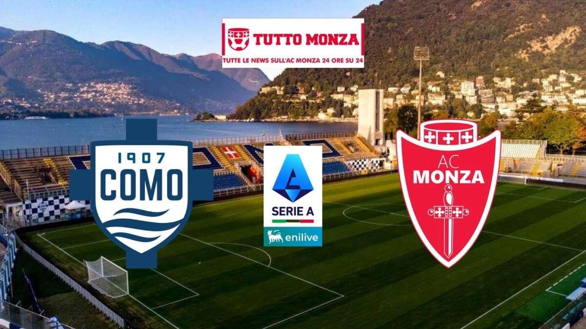 Como-Monza 1-1: Pari nel primo derby di A, Como e Monza non si fanno male