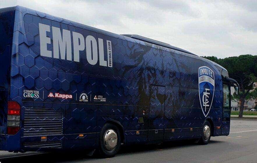 Empoli partito in pullman alla volta di Monza