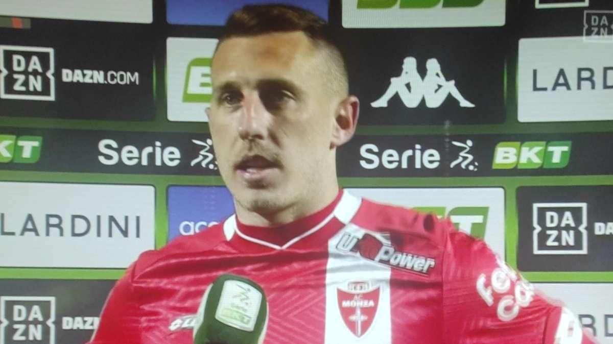 D'Errico: "Stimo e voglio bene a Brocchi, ora bisogna pensare a portare il Monza in A"