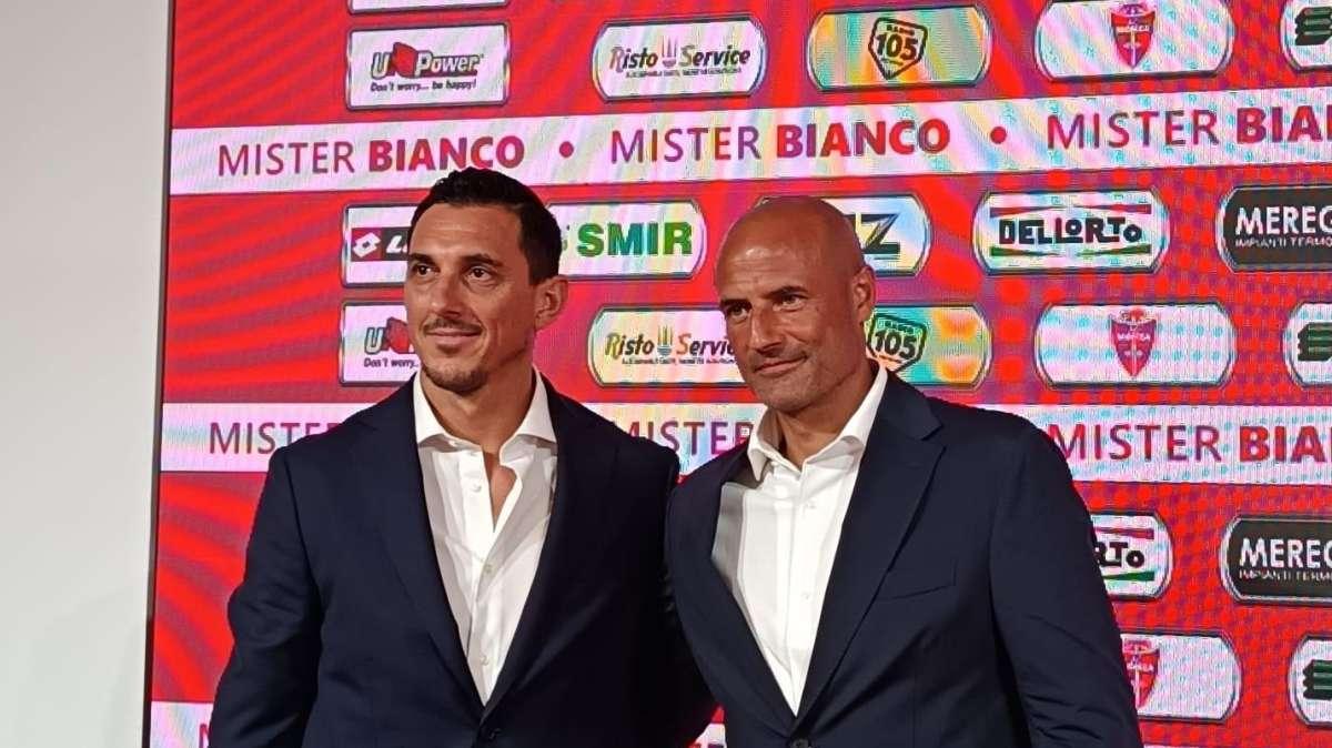 La presentazione di mister Bianco: progetti, mercato ed ambizioni