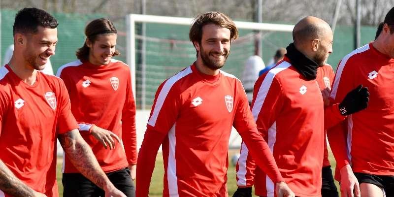 Allenamento pomeridiano a Monzello