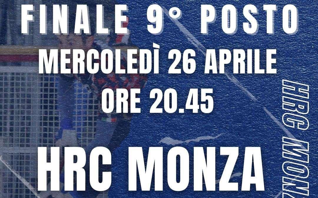 Hockey Pista: stasera l’ultima stagionale interna per Monza