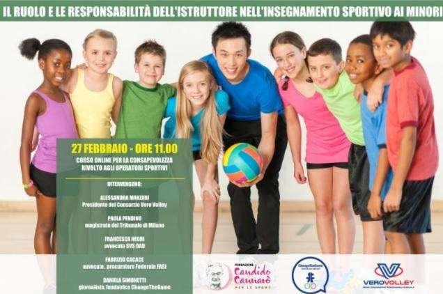 Pedofilia nello sport: Vero Volley Monza e Change The Game insieme per combatterla