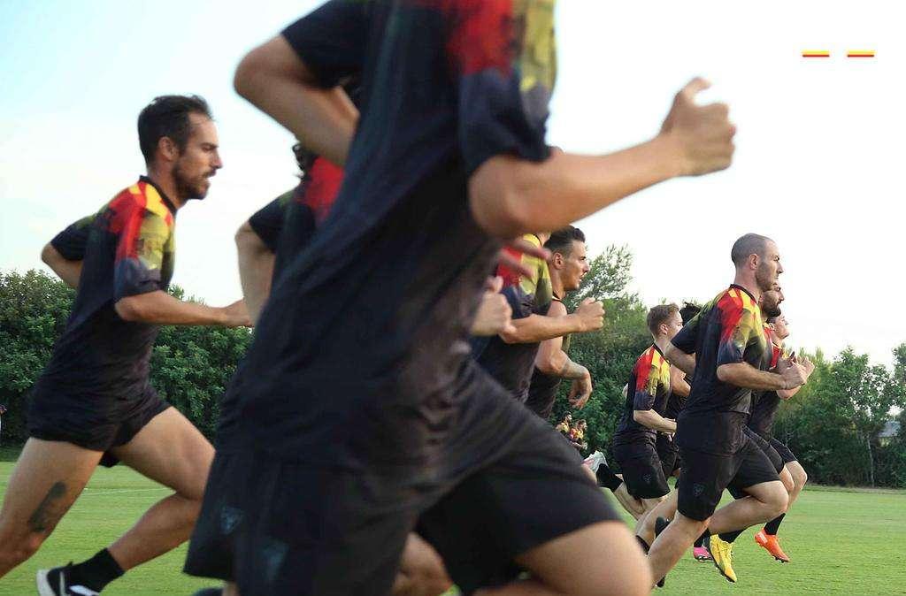 Anche il Lecce oggi in campo per preparare la sfida al Monza