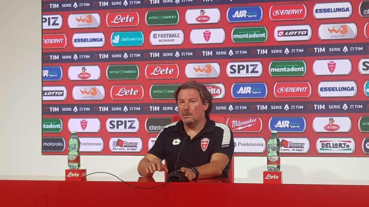Stroppa: "Sensi regista? Ci sto pensando. Ci serve tempo, ma non c'è. Su Cragno e Di Gregorio..."
