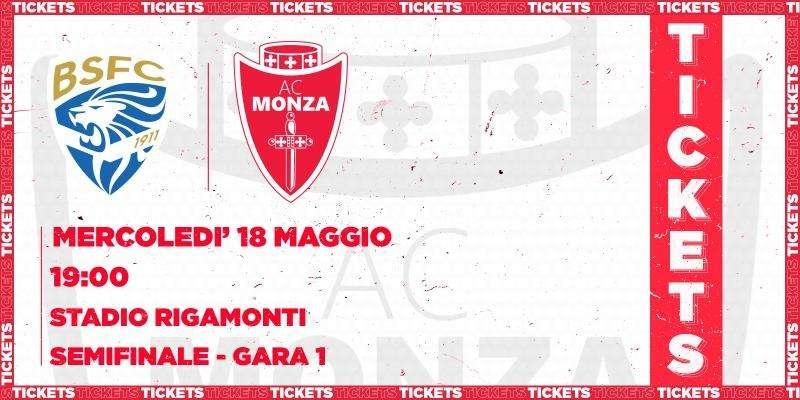 Brescia-Monza, partita la prevendita del settore ospiti