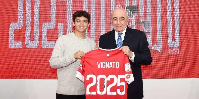 Asta record per la maglia di Vignato: raccolti 2000 euro
