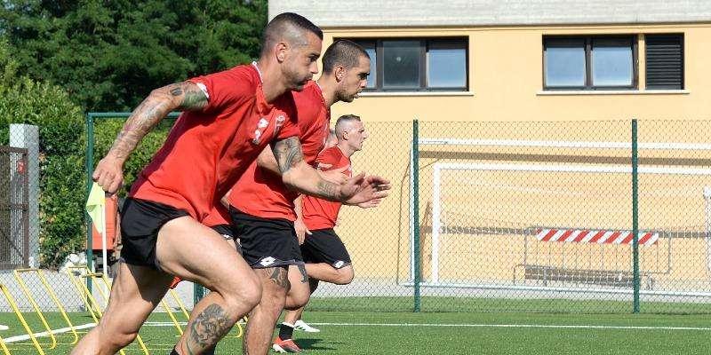 Monza, allenamento mattutino: Fossati e Boateng in mostra nella partitella