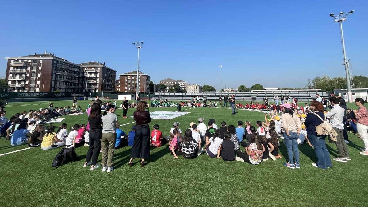 Il progetto "IO Tifo positivo" al Monzello, con Pizzignacco e Martins