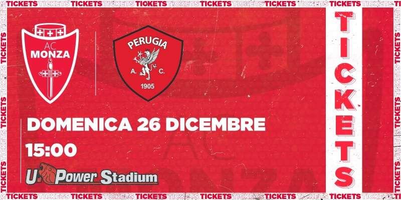 Monza-Perugia, tutte le info per la prevendita dei biglietti