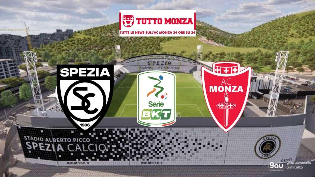 FINALE: Spezia - Monza 4-2. Lo Spezia recupera, raggiunge e vince il match 