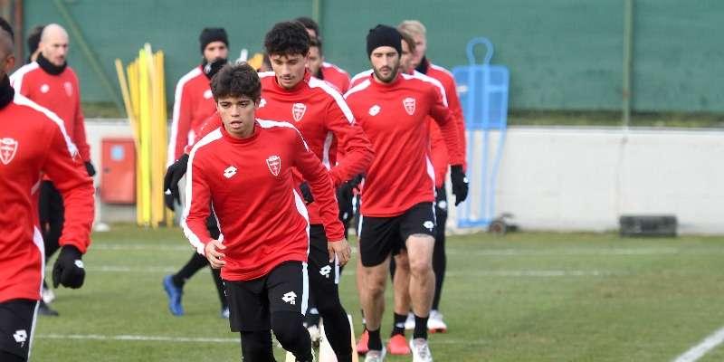 Allenamento pomeridiano per il Monza