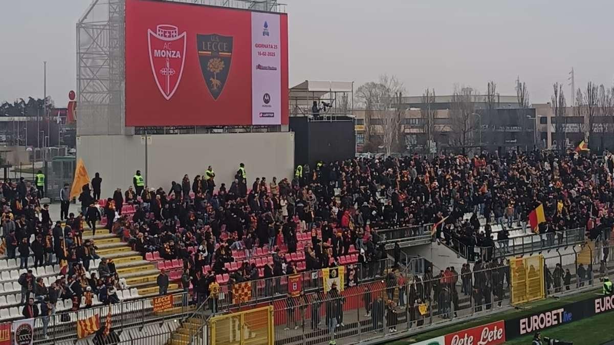Quanti tifosi per Monza - Lecce? Il dato 