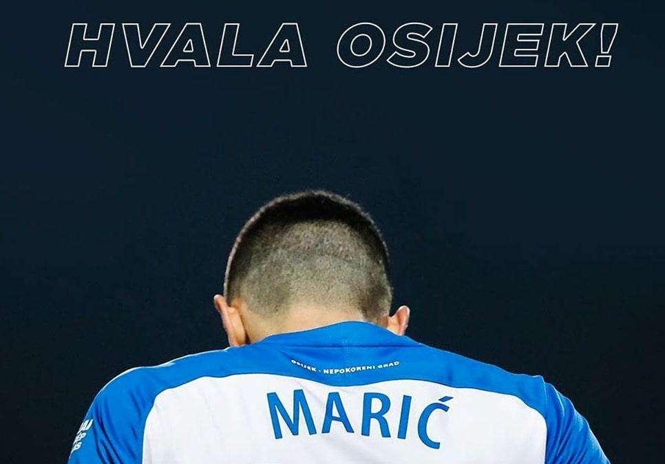 Maric saluta l'Osijek: "Tre anni splendidi, una tappa importante della mia carriera"