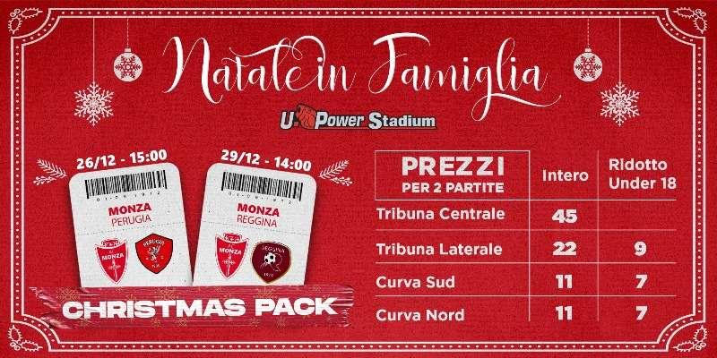 Durante le feste si gioca: il Christmas Pack per seguire le due partite