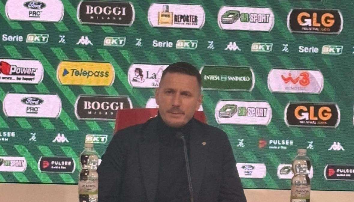 Le parole di Abate in conferenza: “Zeroli sta crescendo, peccato per le occasioni mancate”