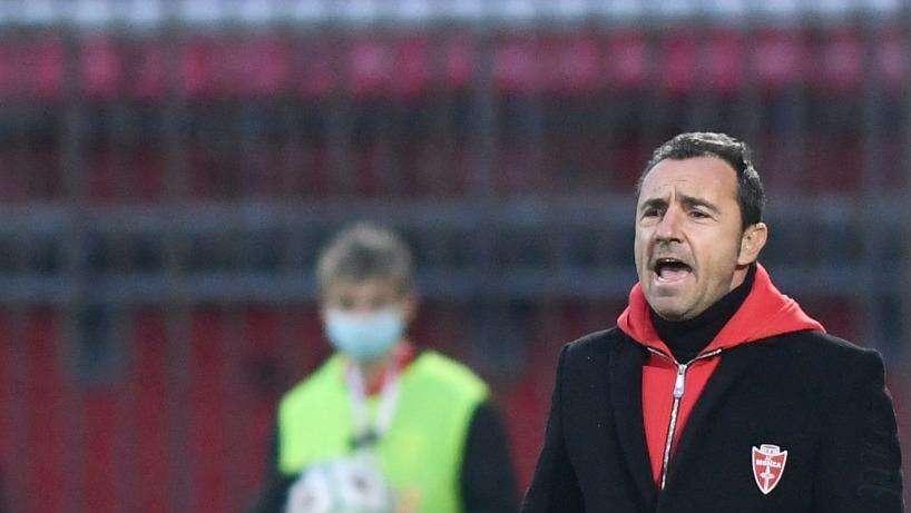 Brocchi: "Sono molto arrabbiato, ma sino ad oggi ottimo campionato e siamo ancora lì"