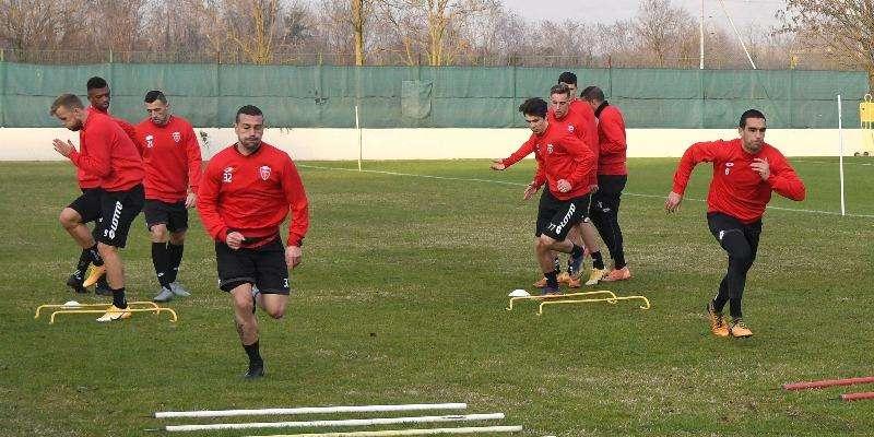Monza, ritorno in campo al mattino, in ripresa Paletta