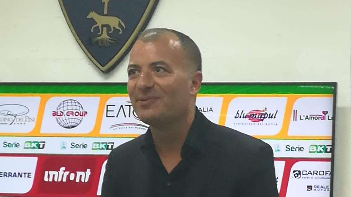 Il presidente del Lecce: "Bello confrontarsi contro un avversario come il Monza"