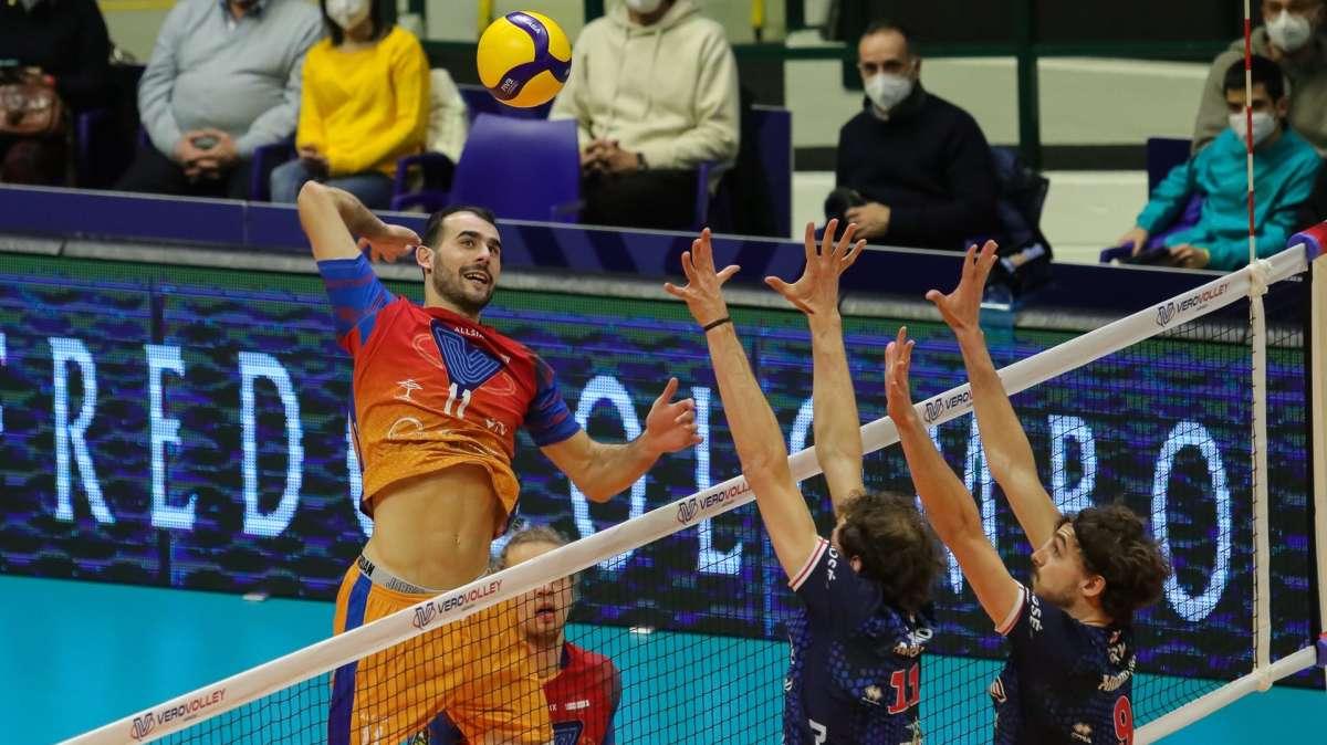 La Vero Volley Monza lotta ma cade nel derby casalingo contro l’Allianz Milano