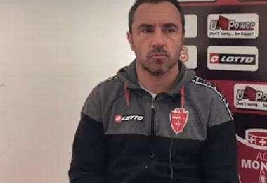 Brocchi: "Stiamo lottando, abbiamo bisogno di positività. Con il Pordenone dobbiamo vincere"