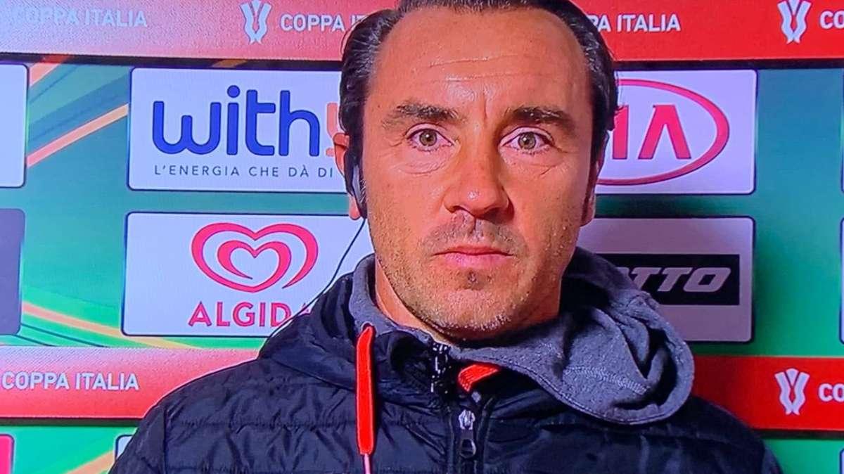 Brocchi in conferenza: "Prestazione importante. Per migliorare dobbiamo giocare"