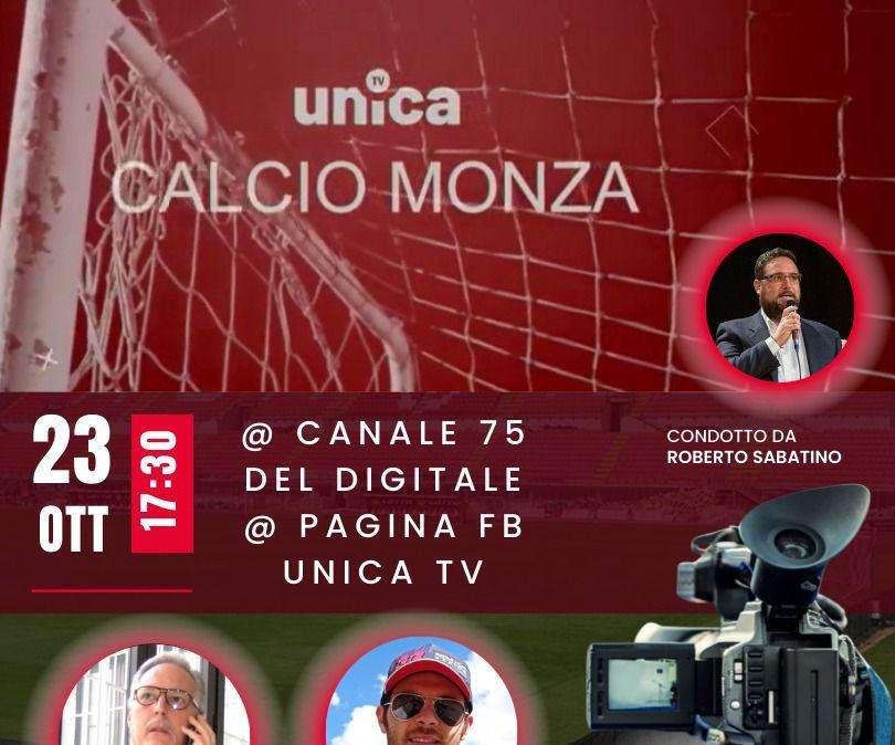 Unica Calcio Monza: live dalle ore 17:30 sul canale 75