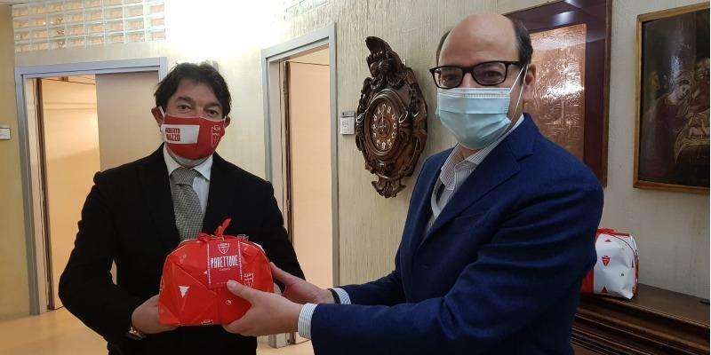 Il Monza dona i "suoi" panettoni agli ospedali e OS della Brianza