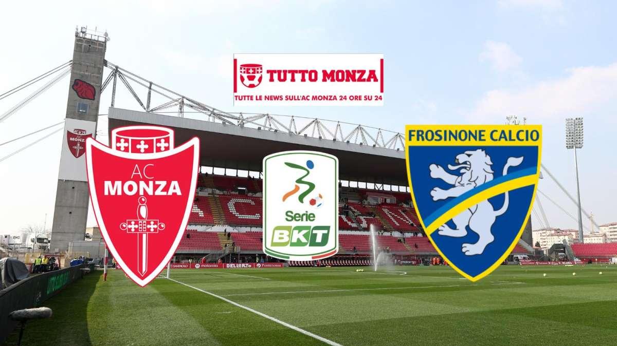 FINALE: 2-2 tra Monza e Frosinone, beffati all'88' i biancorossi
