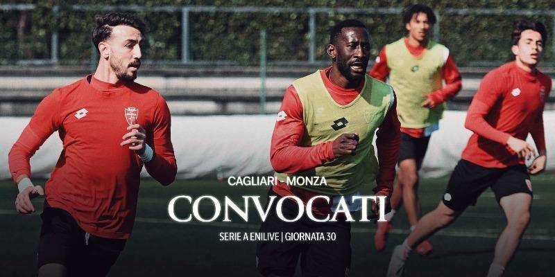 Ecco i convocati del Monza in vista della gara col Cagliari