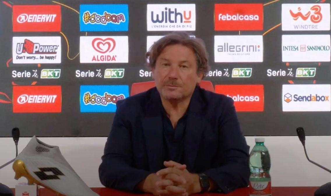 Stroppa: "Oggi prestazione di sacrificio, bellissimo entrare allo stadio coi tifosi"
