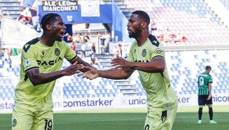 VIDEO - Serie A, l'Udinese trova a Sassuolo la quarta vittoria di fila: gli highlights del match