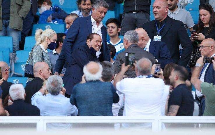 Berlusconi presente al "Rigamonti". C'è anche Tonali