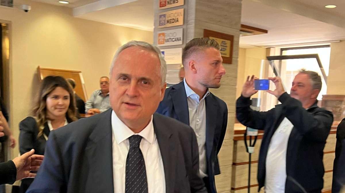 Repubblica.it: ieri sera scintille tra Lotito e Galliani  