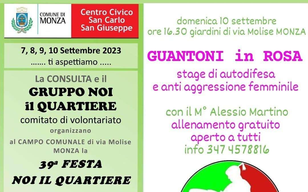 “Guantoni in rosa”: domenica 10 settembre un evento di Brianza Fighting 